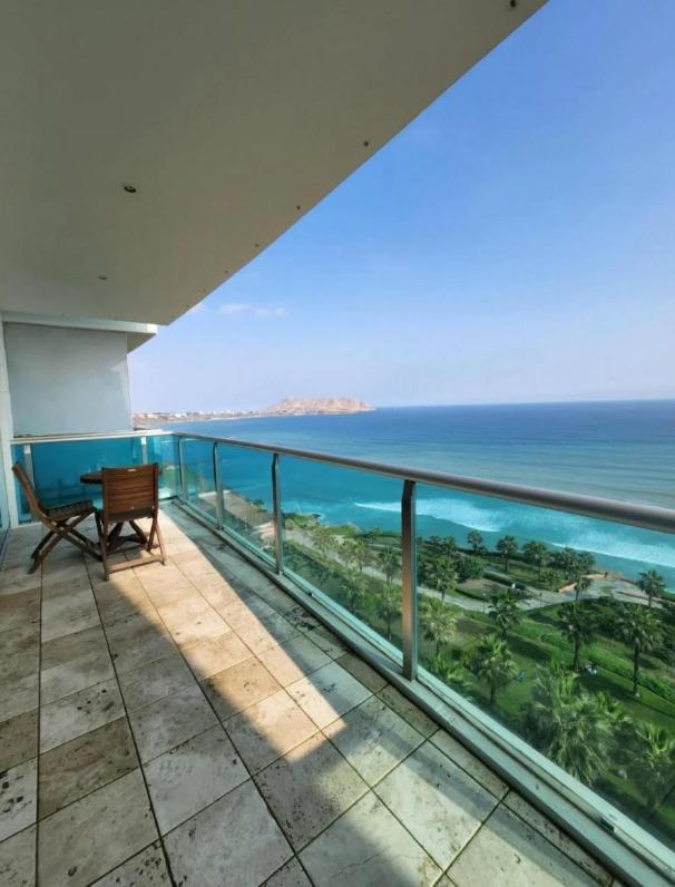 Exclusivo Y Moderno Depa En Miraflores Vista Al Mar Y A La Ciudad Amoblado Apartments Lima Extérieur photo